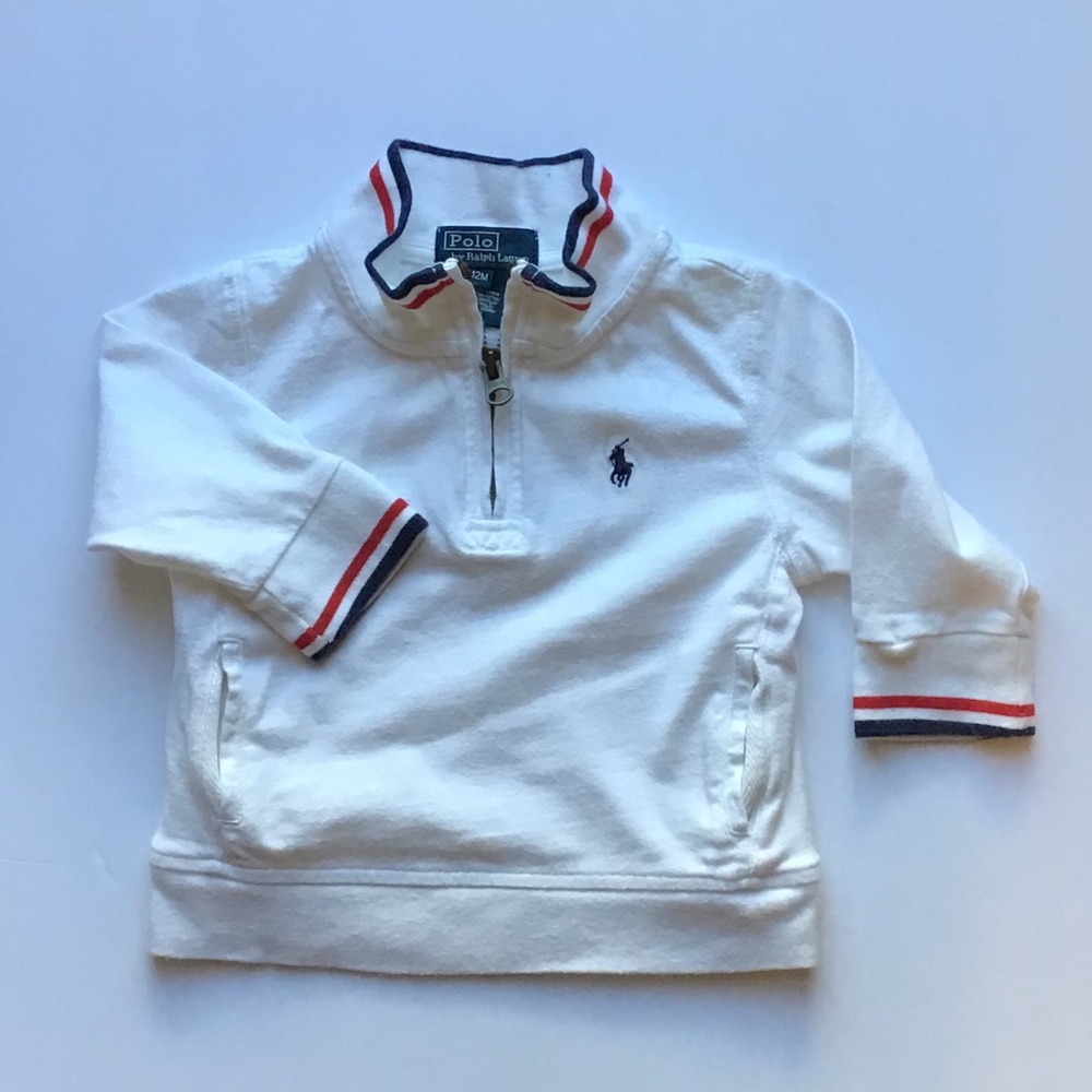 Infant Ralph Lauren Polo knit top